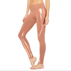 NWT ALO Yoga High Waist Foil Airbrush Legging